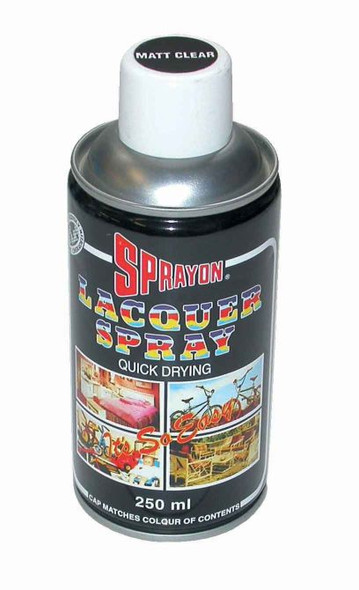 SPRAYON PAINT  CLEAR MATT 250ML 59.12