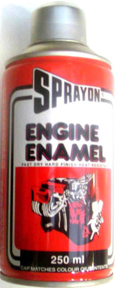 SPRAYON PAINT ENGINE ENAMEL APP/WHITE 74.55