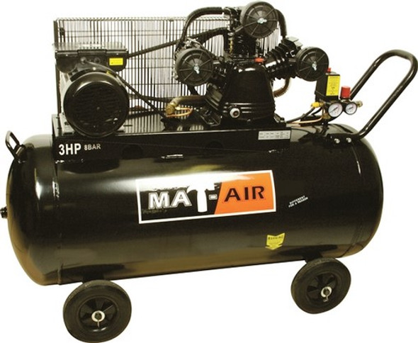 COMPRESSOR MATAIR 2.2KW/3HP 100L W/STYLE 10432.84