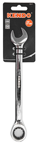 RATCHET KENDO COMBINATION SPANNER 17MM 142.69