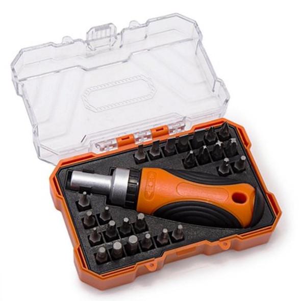 SCREWDRIVER KENDO 27PCE RATCHET SET 131.36