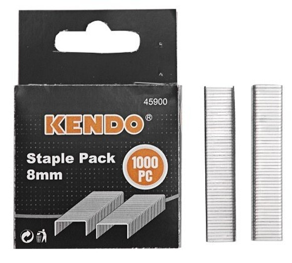 STAPLE  KENDO 8.0MM - 1. 2MM 1000PC BOX 16.05