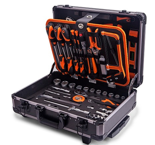 TOOL SET KENDO ALUMINIUM CASE 161PC 4245.14