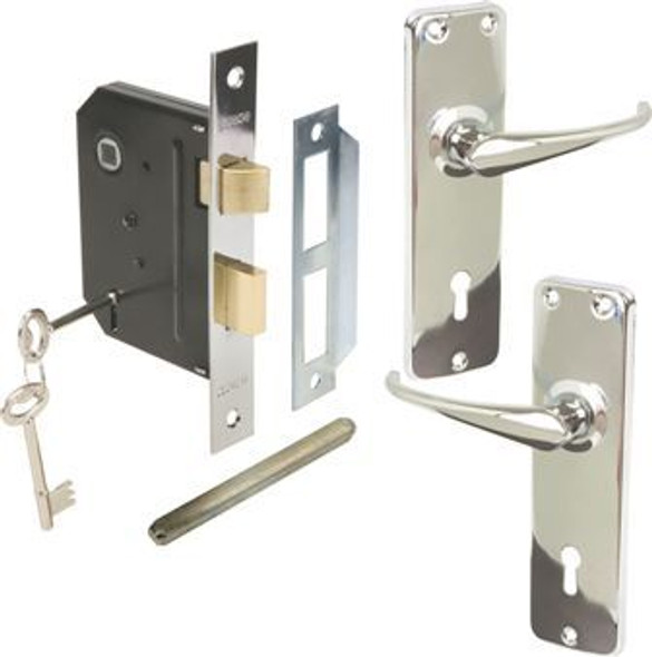 MACKIE LOCKSET MORTICE CP 3L 114.9