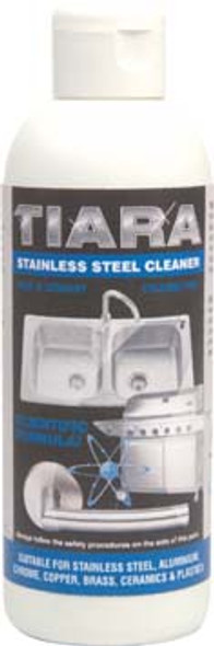 TIARA CLEANER S/STEEL CANISTER 180G (12) 97.83