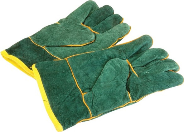 GLOVE MATSAFE GREEN/YEL STD50MM PP 120 44.13