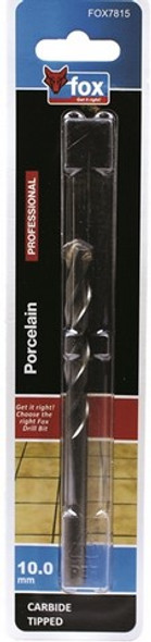 FOX DRILL BIT PROCELAIN 10MM 71.57