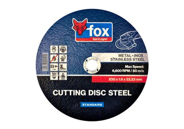 ABR FOX CUT STEEL 230X1.6MM STD 23.21