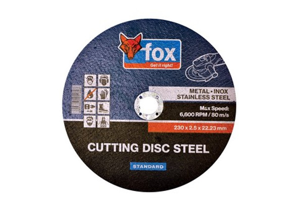ABR FOX CUT STEEL 230X2.5MM STD 29.21