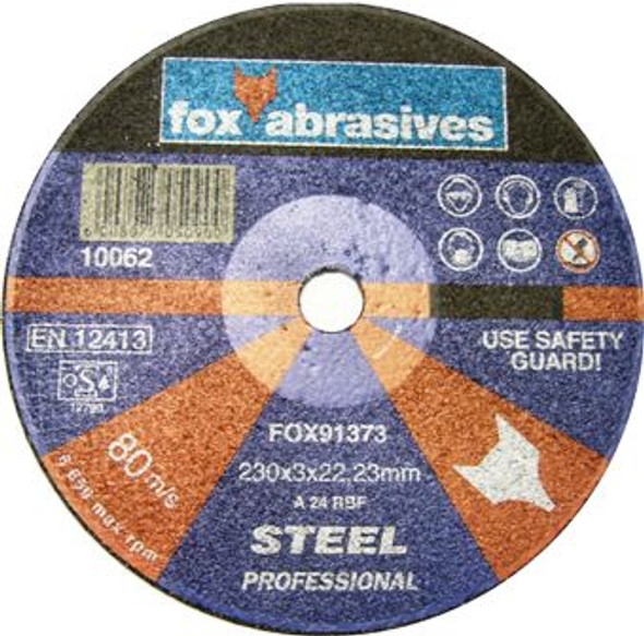 ABR FOX CUTOFF STEEL 230X3.0MM PROF 33.54