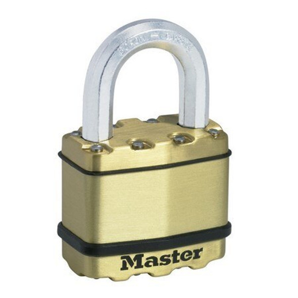 PADLOCK MAS EXL 50MM LAM BRASS MA455003 360.95