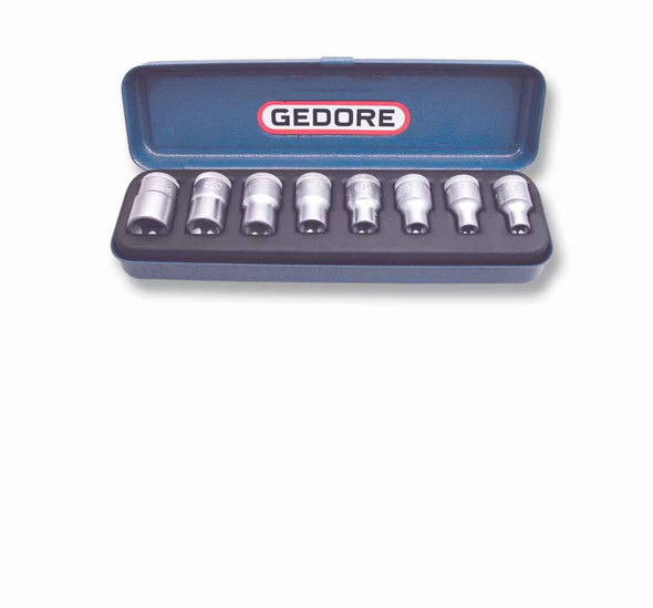 SOCKET GEDORE SET TORX 1/2 ITX19-MT 1276.09