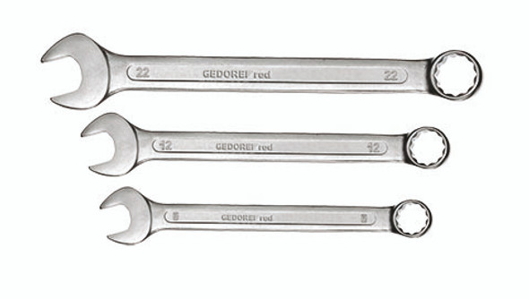 SPANNER GED RED COM SET 10PCE 8-22MM 489.28