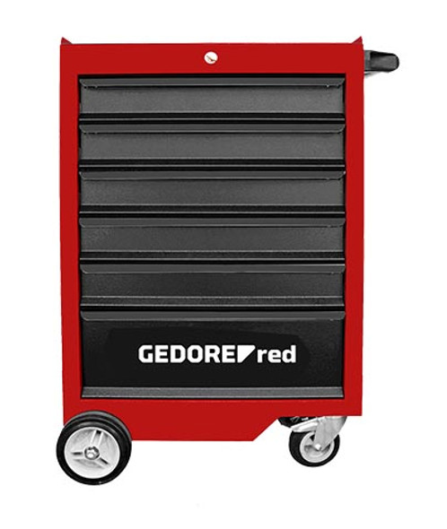 TOOL TROLLEY GED RED 6 DRAWER EMPTY 8338.7