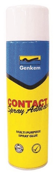 GENKEM ADHESIVE CONTACT   SPRAY 500ML 156.64