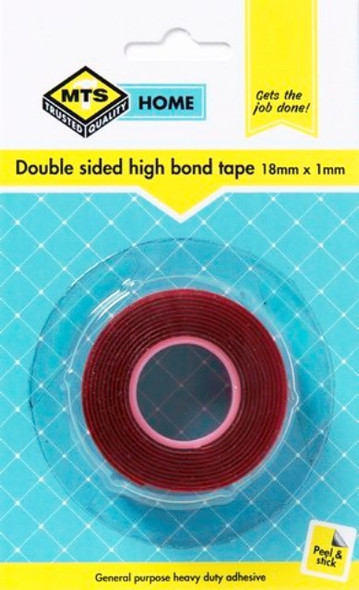 MTS HOME  HIGH BOND TAPE 18MM X 1M 32.07