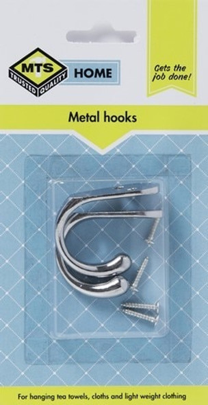 MTS HOME METAL HOOKS 2PC 33.63