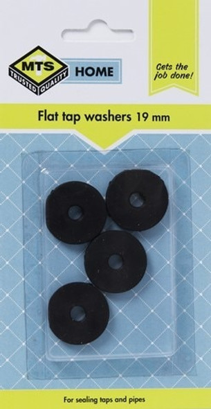 MTS HOME  FAT TAP WASHER 19MM 4PC 7.63