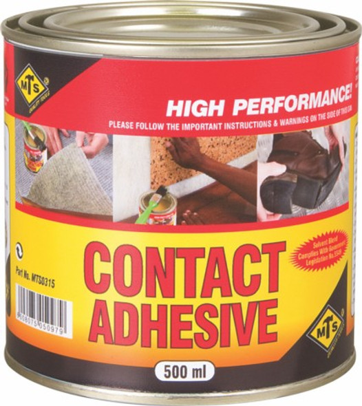 GLUE MTS CONTACT ADHESIVE 500ML (12) 67.02