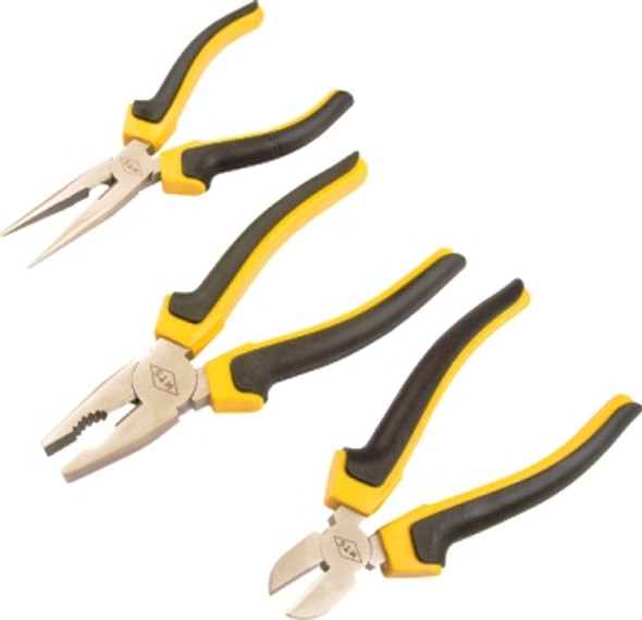 PLIER MTS MECHANIC SET 3PC Y/BLACK 205.72