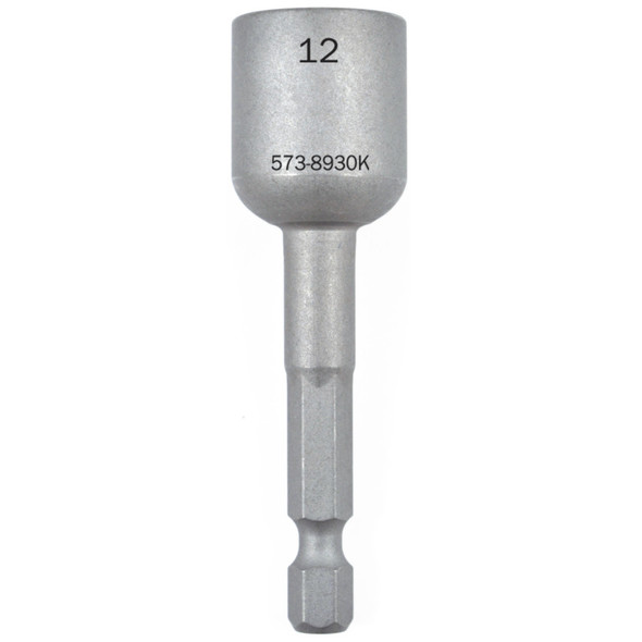 12mmx65mm HEXAGON MAGNETIC NUT SETTER 1/4" DR 53.18