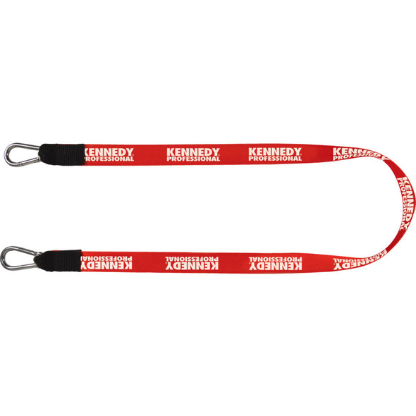 Kennedy Tlw-1C2 1M Webbing Lanyard 2 Carabiner
