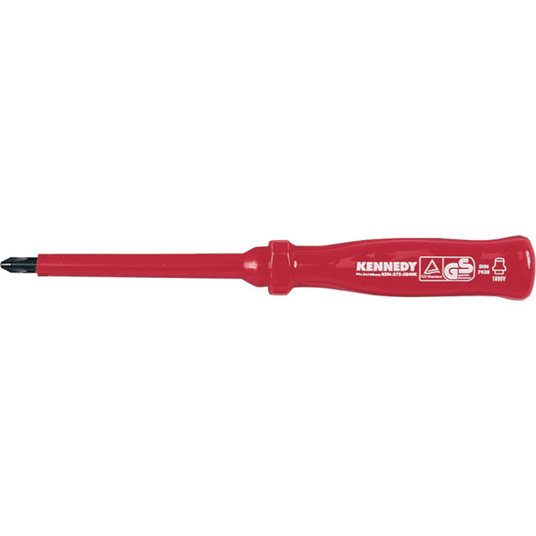 Kennedy No.0 Cross Pt Insulated Vde Screwdriver