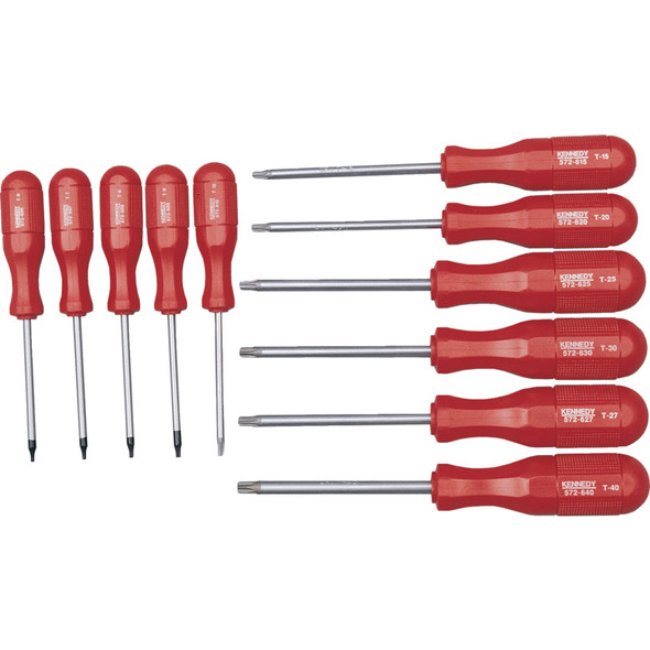 TORX HI-GRIP SCREWDRIVER SET 11-PCE 480.86