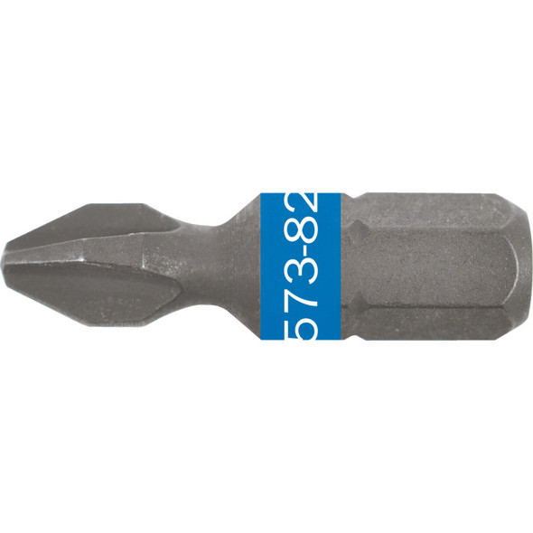 No.1x25mm CROSSPOINT TORSION BIT 1/4" HEX DR 8.76