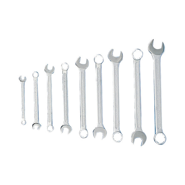 1.1/16-2"AF D/FORGED COMBINATION SPANNER SET 11PC 3340.03