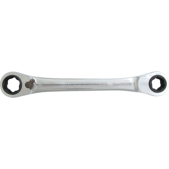 Kennedy Multifit Ratchet Ring Rev. Spanner 14mm - 19mm