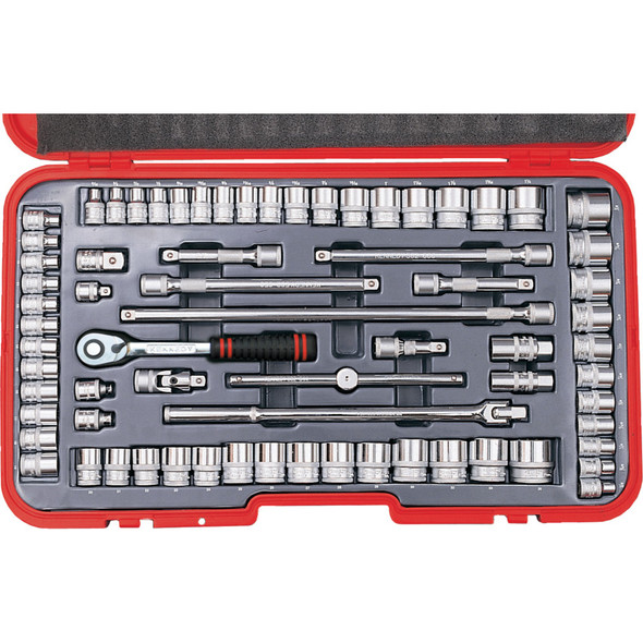 MM/AF/WHIT SOCKET SET 70PC 1/2" SQ DR 5046