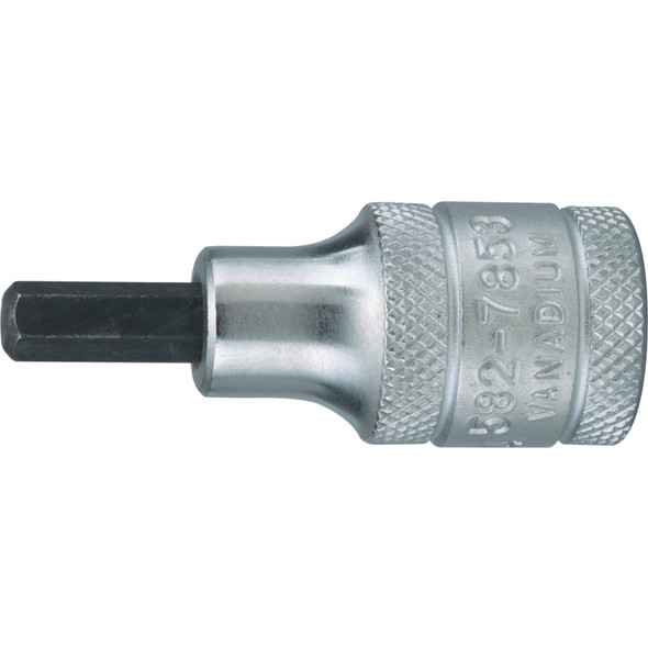 Kennedy 3/16"A/F X 55mm Hex Bit Socket 1/2" Sq Dr
