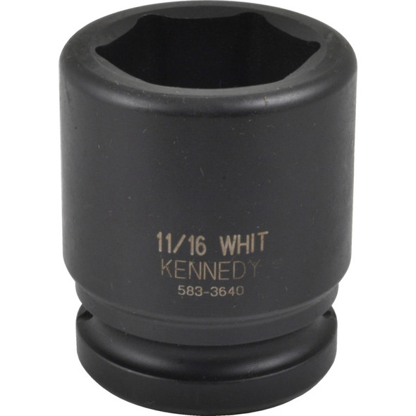 Kennedy 11/16" Whit Impact Socket 3/4" Sq Dr