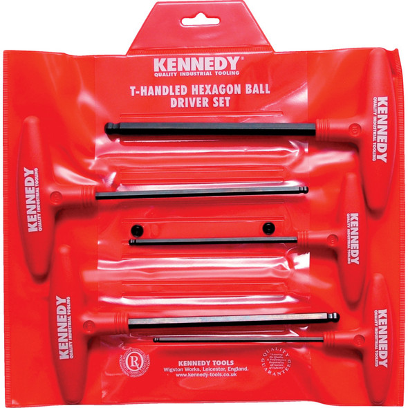 Kennedy Metric T-Handle Ball Driver Set (5-pce)