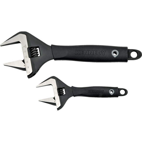 Kennedy 6"/10" Wide Jaw Adjustable Wrench Set