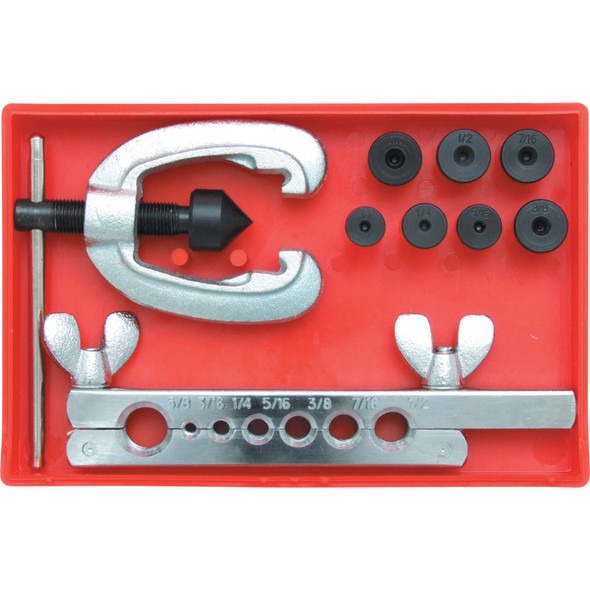 Kennedy Double Flaring Tool Set 3/16-5/8" 9-pce