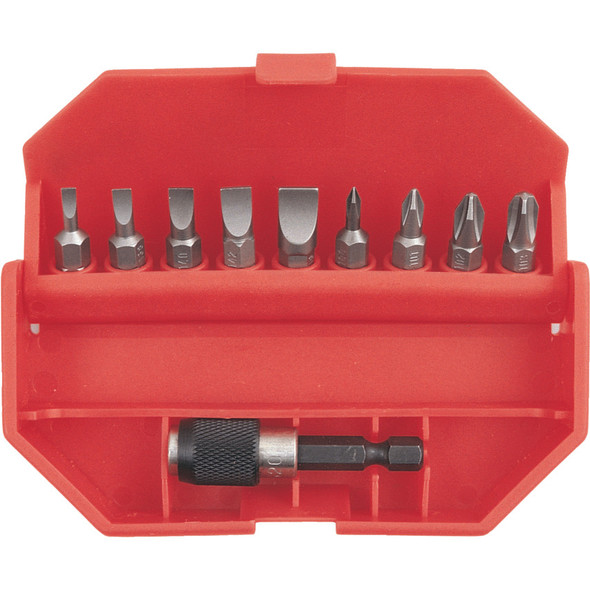 10-PCE SCREWDRIVER BIT SET 188