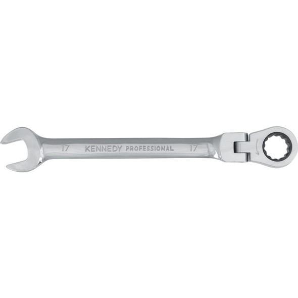 Kennedy 17mm Flex Head Ratchet Wrench Kennedy 17mm Flex Head Ratchet Wrench