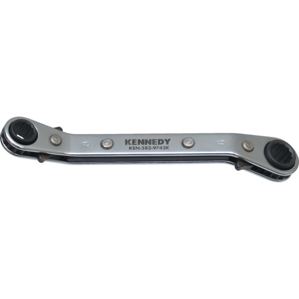 Kennedy 8mmx9mm Offset Ratchet Ring Spanner