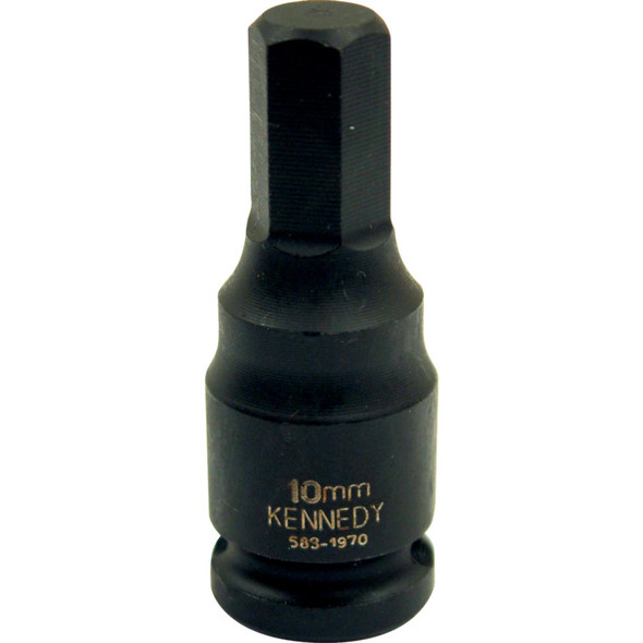 Kennedy 6mm Hex Driver Impact Socket 3/8"Square Drive