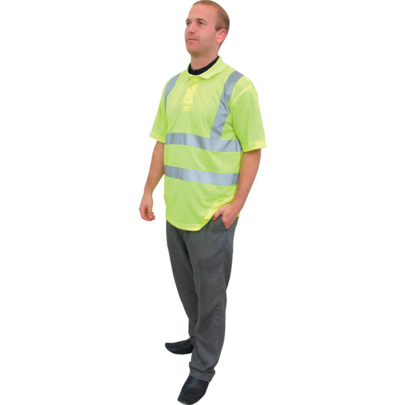 Tuffsafe HI-VIS POLO SHIRT X/LARGE