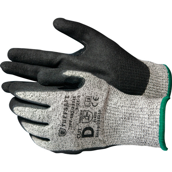 Tuffsafe Cut D Sandy Nitrile Glove Size 7