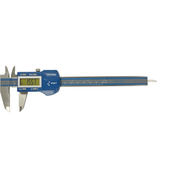 OXFORD 6"/150mm Coolant-Proof Ip67 Digital Caliper