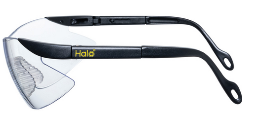 Halo Clear Glasses No Brow Extendable Arm En 166 1Ft
