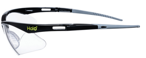 Halo Rigid Clear Safety Glasses