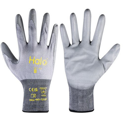 Halo Cut B 18 Gauge Pu Palm Coated Size-10