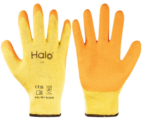 Halo Seamless Latex Gloves Size-7
