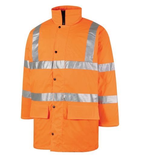Halo Hi-Vis Breathable Coat Cl3(En20471) Orange (M)