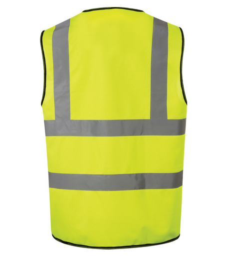 Halo Hi-Vis Waistcoat 2Bb & B(En20471) Yellow (L)